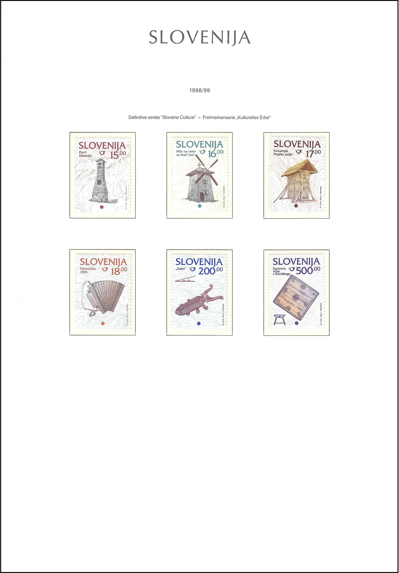SLOVENIJA 1999 - 2000